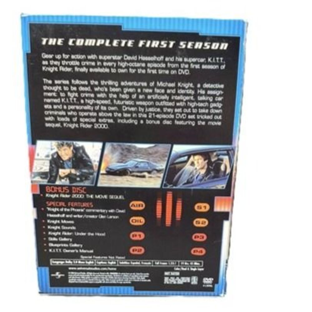 Knight Rider - Season One DVD Box Set - Picture 2 of 2